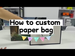 Wholesale Luxury Shoes Clothes Packaging Paper Bags Printed Custom Logo Clothing Shopping Gift Jewel