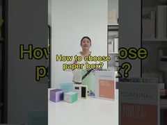 Customized Cosmetic Paper Box Skincare Top And Bottom Packing With Blister Tray