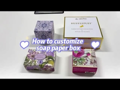 how to custom soap paper box