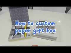 Rectangle Magnetic Box Packaging With Soft Foam Tray for Cosmetics/Perfumes/Skin Care