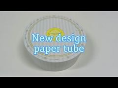 Custom Printing Handmade Cardboard Cylinder Gift Boxes Skin Care Gift Art Paper Tube Box