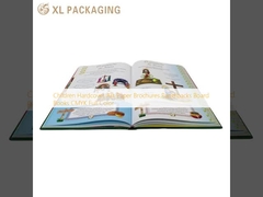 Children Hardcover Art Paper Brochures Paperbacks Board Books CMYK Full Color
