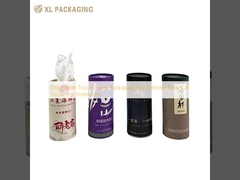 Disposable Tissue Paper Packaging Box Cylinder Tube Car Tissue For Home Use