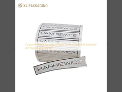 Custom Printed Packaging Paper Sticker Label Roll Adhesive Art Paper Label Sticker