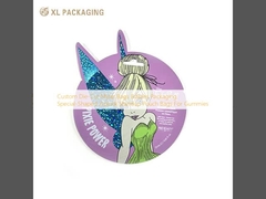 Custom Die-Cut Mylar Bags Edibles Packaging Special-Shaped Ziplock Standup Pouch Bags For Gummies