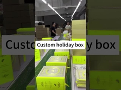 Luxury Skin Care Advent Calendar Box Classic Collector's Book with Gold Foil Logo for Christmas