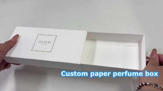 Perfume discovery drawer box