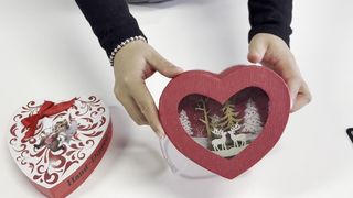 Heart Box Chocolate Gift Packing Ideas
