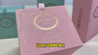 Luxury Custom Candle Gift Boxes