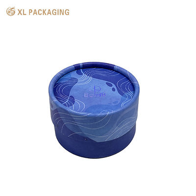 Buy Small Paper Tube Jewelry Box with Rainbow Silver Foil Finish and 1000gsm Rigid Greyboard for Secure 500gsm Kraft Card Insert online manufacture