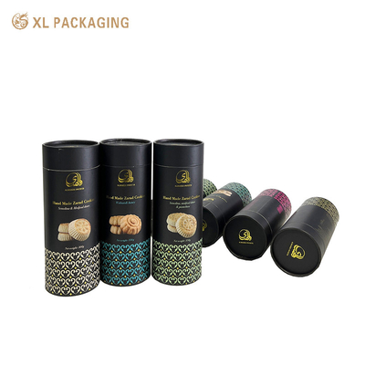 Buy Cookies Paper Tube Food Container Round Edge Paper Tube Custom Size Packaging Cylinder Box Rigid Box online manufacture