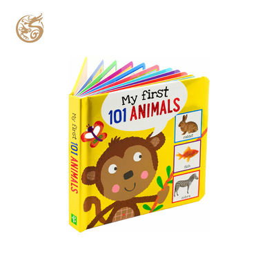 Buy Customized Size Children's Board Book with Thick Board Pages (1.5-3mm) and Full-Color CMYK Printing online manufacture