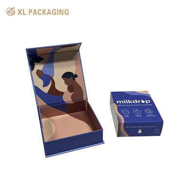 Buy Custom Luxury 2mm Thick Art Paper Magnetic Closure Box with Eco Friendly Book-Style Rigid Gift Box online manufacture