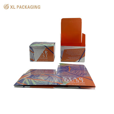 Buy Custom Auto-Lock Bottom Folding Carton for Cosmetic Serum Eye Cream online manufacture