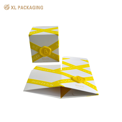 Buy Wholesale Reasonable Price Luxury Matte White Face Cream Folding Paper Box Packaging Skincare Box For Serums online manufacture