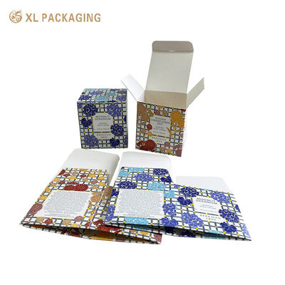 Buy Easy-to-Assemble Foldable Card Box for Skincare with Auto-Lock Bottom Design and Vibrant Professional Printing online manufacture