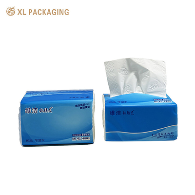 Buy White Virgin Pulp Facial Paper Tissue 3 - 4 Ply Water Absorption Paper Home Use online manufacture