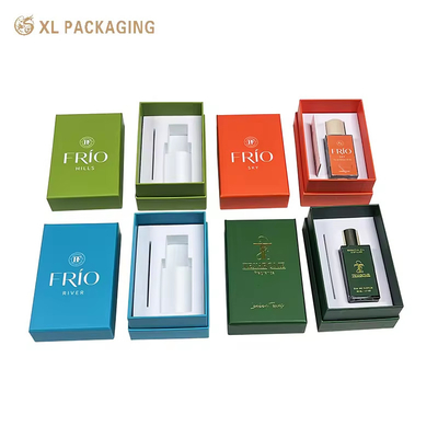 Buy Luxury Rigid Cardboard Paper Lid Base Gift Box with EVA Foam for Perfume Watch Cosmetics & Gifts Packaging Recyclable Paper Box online manufacture