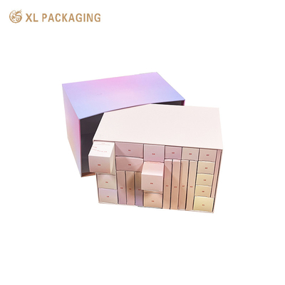 Buy XL Packaging Custom Luxury Boxes 24 Drawers Custom Advent Calendar Box Gift Stationery Card Paper Advent Calendar Box online manufacture