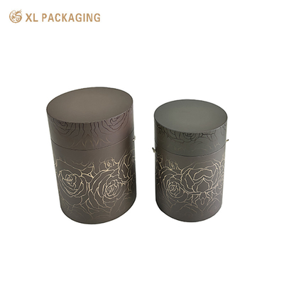 Buy Portable Cylindrical Paper Packaging Tubes Recyclable Cardboard Canister Packaging online manufacture