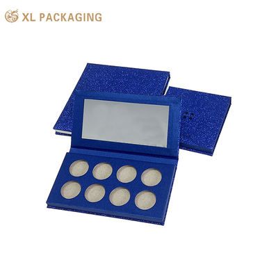 Buy Custom Glitter Eyeshadow Palette Packaging with Mirror online manufacture