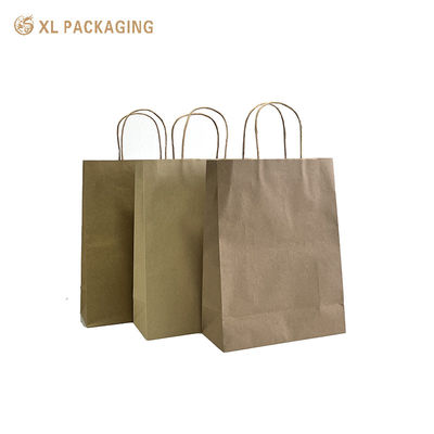 Buy Recycle Kraft Paper Gift Bags online manufacture