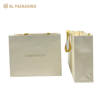 Buy Warm Color Paper Packaging Bags Eco friendly For Exhibition Promotion Events online manufacture