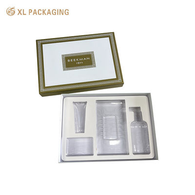 Buy XL Packaging Custom Printed Cosmetic Boxes Custom Design Paper Box Skin Care Set Packaging High Quality Cosmetic Box Different Styles With Blister Tray online manufacture