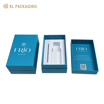 Buy Paper Luxury Custom Perfume Packaging Box Inside Skin Care Cosmetic Lid And Base online manufacture