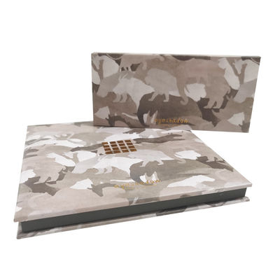 Buy Square Magnetic Empty PaperBoard Eyeshadow Palette with Mirror | Custom Box online manufacture