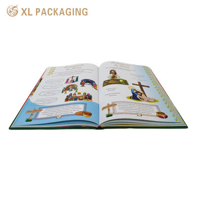 Buy Custom Hardcover Children's Picture Book with Sewn Lay-Flat Binding, Full-Color Offset Printing, and Reinforced Hard Shell Cover online manufacture
