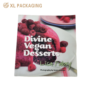 Buy Wholesale Custom Book Printing Services Custom Print Food Magazine Printing Service Restaurant Menu Book online manufacture