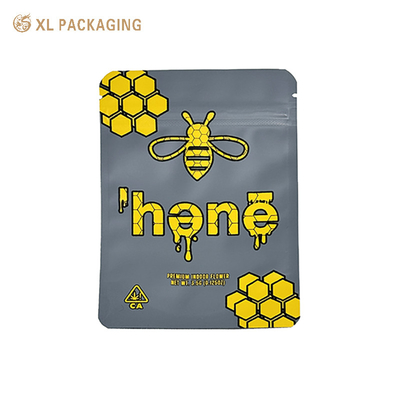 Buy XL Packaging Custom Paper Sticker Label Custom Printed 3.5 Mil Mylar Zipper Bag Plastic Food Packaging Stand Up Pouch online manufacture