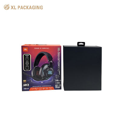 Buy Custom Earphone Headphone Packaging Box With Shockproof Inner Tray and Full-Color Printing for Electronics Wholesale online manufacture