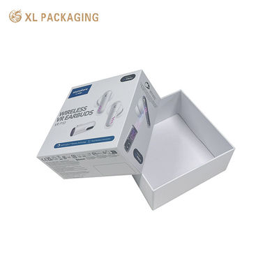 Buy Eco Friendly Premium Thick Rigid Paper Gift Box with Full Custom Printing for Earphones Jewelry and Cosmetics online manufacture