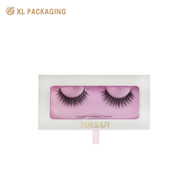 Buy Wholesale Custom Printing Rigid Cardboard Paper Box Cosmetic Paper Box False Eyelash Packing Box online manufacture