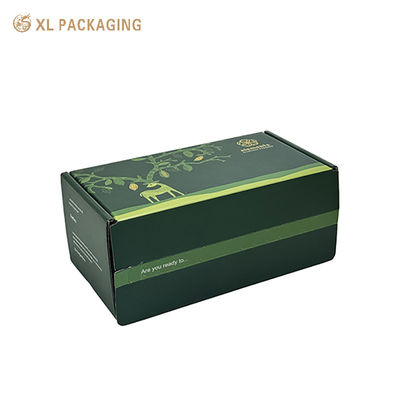 Buy Custom Full Color Printed Corrugated Mailer Box with Self-Locking Design and Flat-Pack Construction online manufacture
