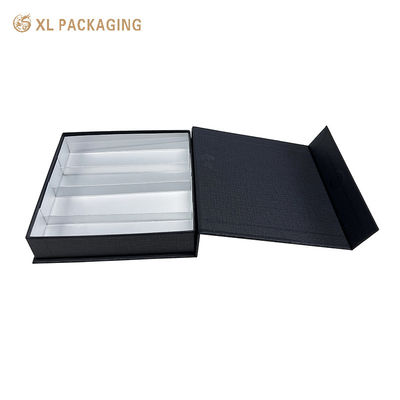 Buy Luxury Magnetic Chocolate Gift Box with Eco-Friendly Texture Paper and Silver Paper Inner Box for Secure Magnetic Closure online manufacture