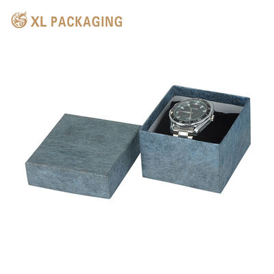 Buy Luxury Custom Logo Watch Box, Rigid Lid‑Base Paper Watch Case for Business Men Wristwatch online manufacture