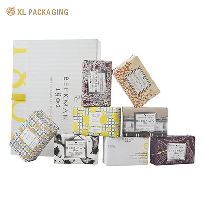 Buy Customized Luxury Soap Container Packaging Gift Box for 8-Piece Foam Bar Soap Set online manufacture