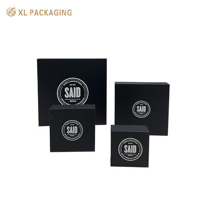 Buy Custom Logo Magnetic Closure Chocolate Box with Linen-Textured Paper and Die-Cut Multi-Slot Insert for Premium Cigar Packaging online manufacture