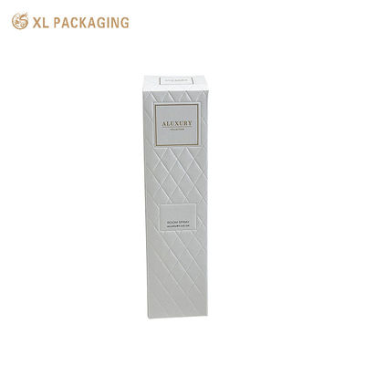Buy Custom Foldable Cosmetic Paper Box with Eco-friendly Cotton Art Card and Full-Surface Embossed Diamond Grid online manufacture
