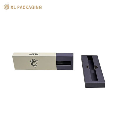 Buy White Kraft Paper Drawer Perfume Paper Box 350gsm Die-Cut Insert Matte Lamination Custom online manufacture
