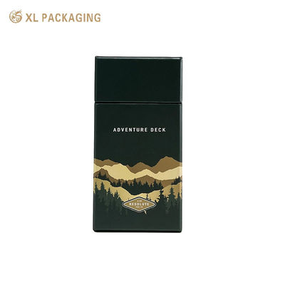 Buy Luxury Double-layer Stacked Perfume Paper Box with Custom Printed Satin Ribbon Bow and Sturdy Thick Greyboard Material online manufacture
