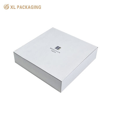 Buy Luxury Custom Magnetic Closure Cosmetic Box with Thick Rigid Cardboard and Minimalist White Base for Skincare Gift Packaging online manufacture