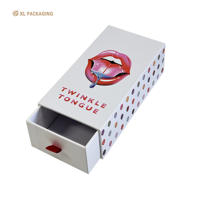 Buy XL Packaging Custom Luxury Boxes Custom Logo Sliding Cardboard Packaging Matte Finish Pull Out Drawer Paper Box With Design Logo online manufacture