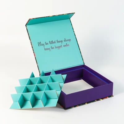 Buy Custom Size Magnetic Gift Box Pantone Color Printing Chocolate Set Box Packaging online manufacture