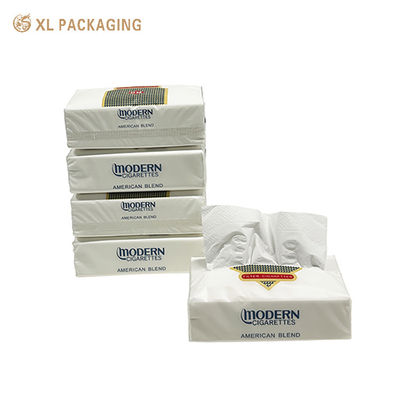 3 Ply Soft Virgin Wood Pulp Facial Paper Tissue with Strong Water Absorption in Cigarette-Box Shape for Home and Travel