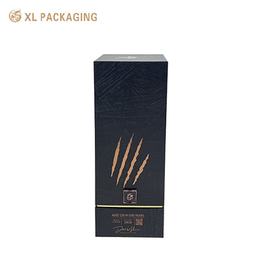 XL Packaging Custom Packaging Box Factory Empty Whisky Champagne Gift Box Custom Wine Bottle Gift Box With Lid And Base