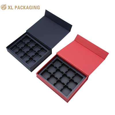 XL Packaging Custom Luxury Boxes Magnetic Chocolate Packaging Gift Box Rigid Kraft Paper Gift Boxes With Plastic Tray
